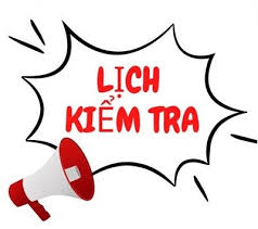 Thời gian kiểm tra cuối học kỳ II năm học 2024 - 2025